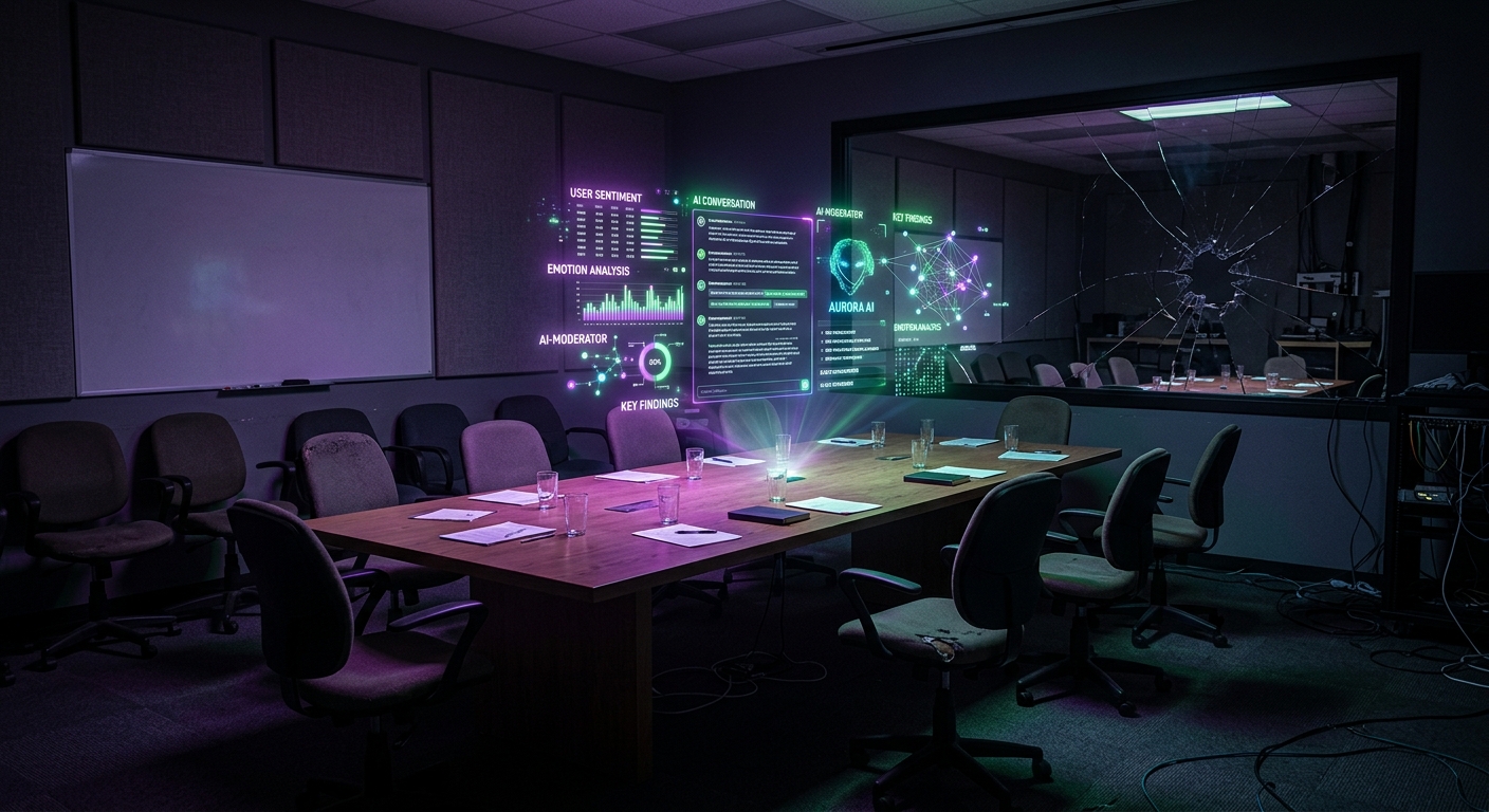 The End of the Traditional Focus Group: Why AI-Moderated Conversations Are Replacing Rooms With One-Way Mirrors