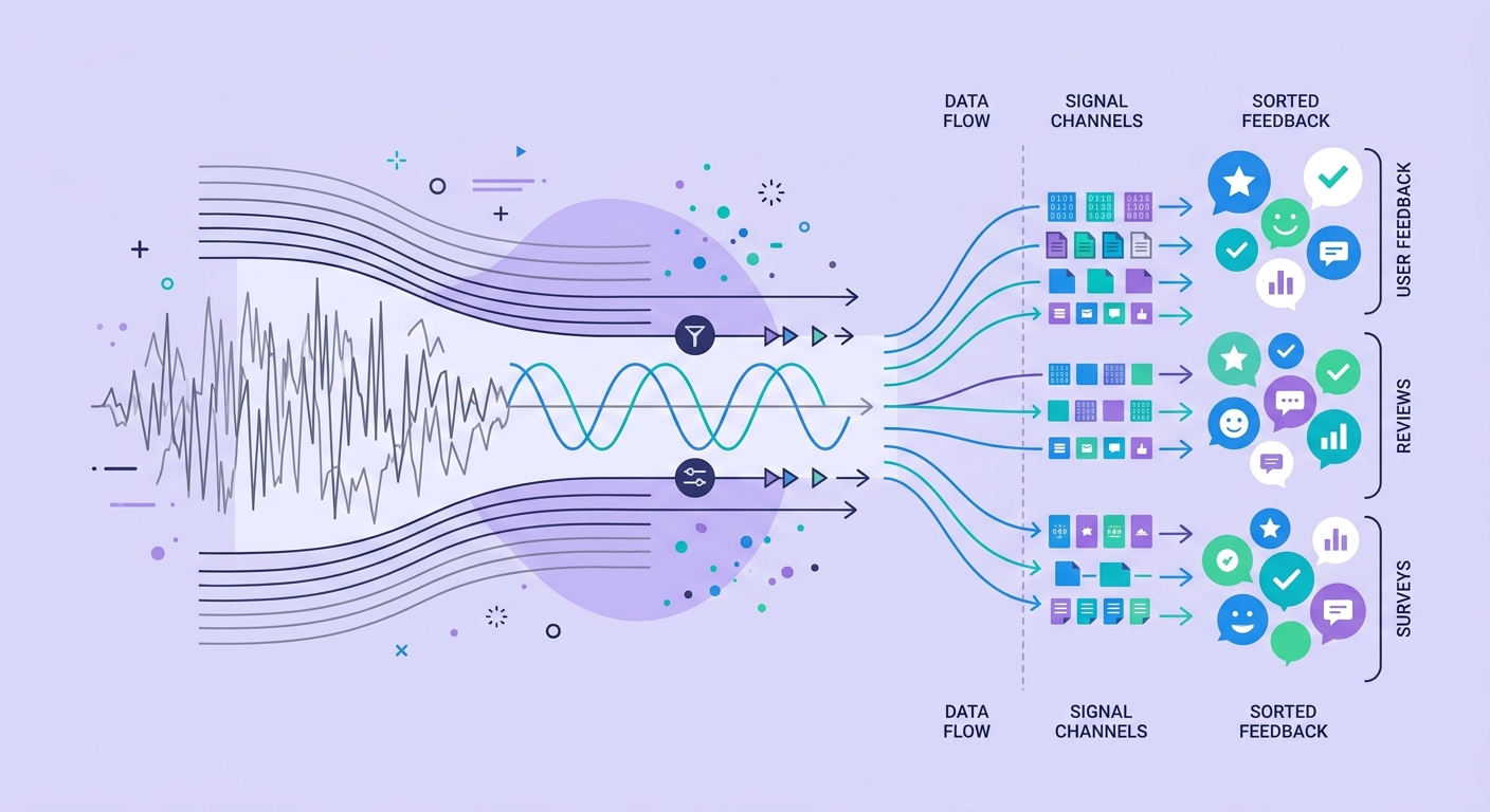 The Signal-to-Noise Problem in Customer Feedback Channels