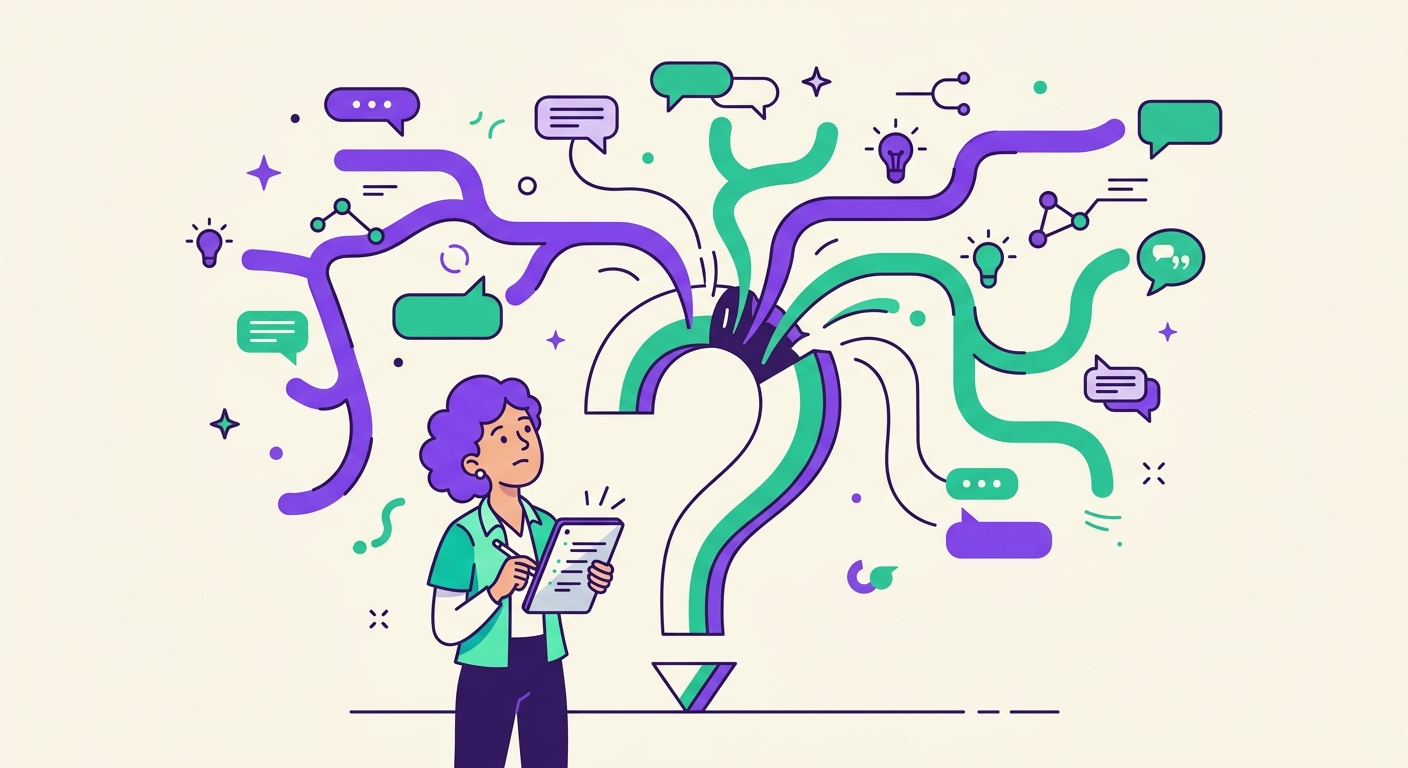 Unstructured AI Interviews: When You Don't Know What Questions to Ask