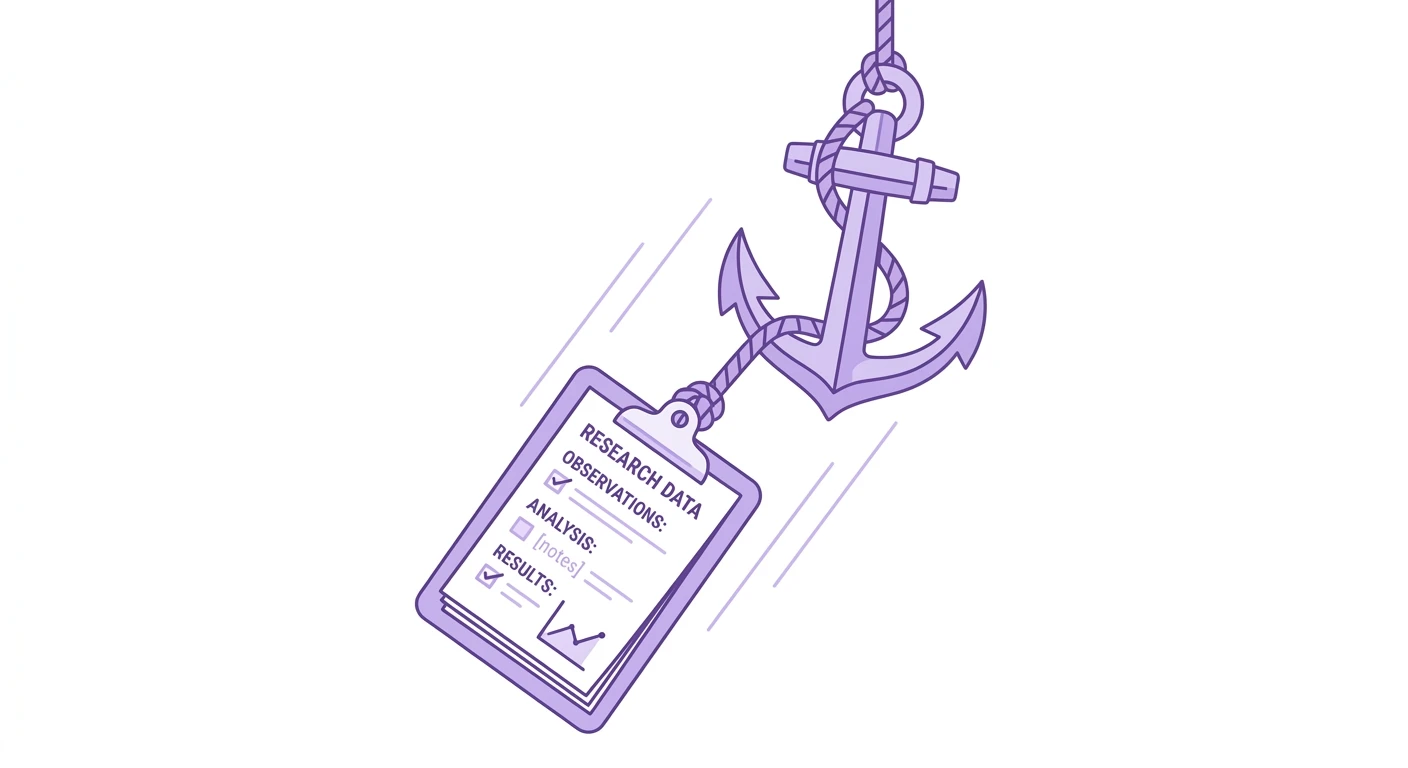 The Anchoring Effect in User Research: How First Impressions Contaminate Every Subsequent Finding