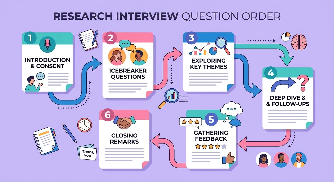 The Question Order Effect in Qualitative Research: How Sequence Shapes What You Hear