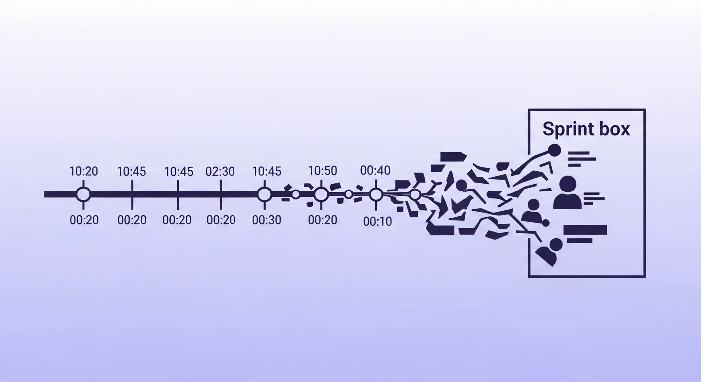 The Temporal Compression Problem in Sprint-Based Research: Why Two-Week Cycles Distort Longitudinal User Patterns